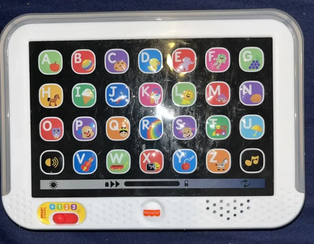 2014 Fisher Price Alphabet Learning Tablet 3 Smart Stages - Tested